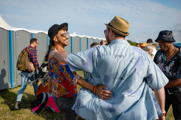 Porta potty delivery and setup in Gilbertsville, PA